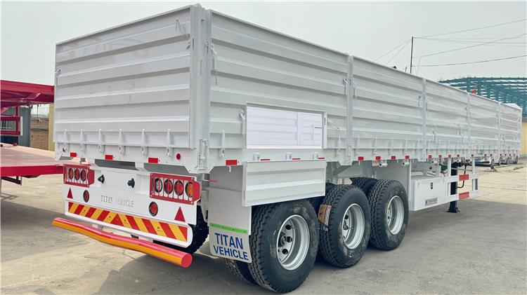 Triple Axle Trailer Side Door Trailer for Sale In Zimbabwe