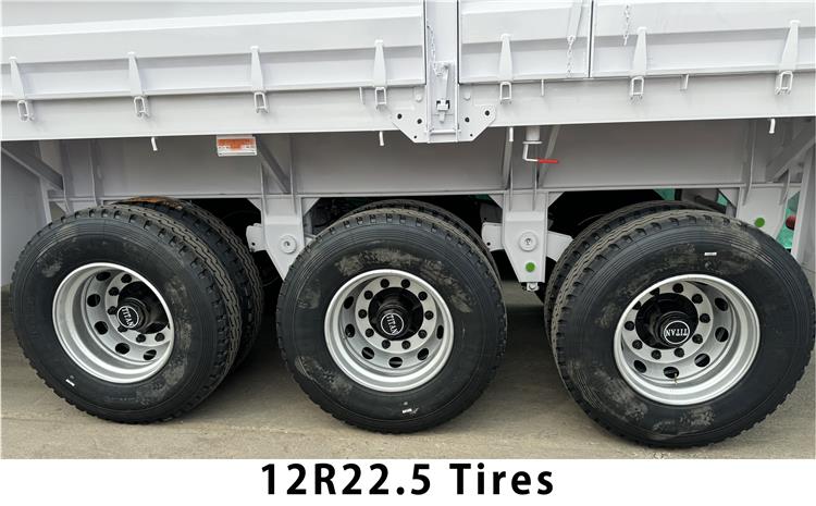Triple Axle Trailer Side Door Trailer for Sale In Zimbabwe