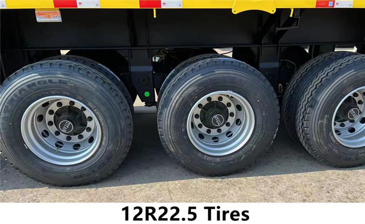 60 Ton Drop Side Wall Semi Trailer for Sale In Zambia