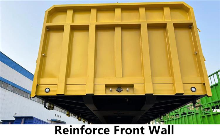 60 Ton Drop Side Wall Semi Trailer for Sale In Zambia