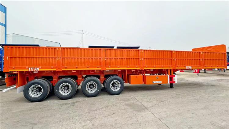 4 Axle Cargo High Side Trailer for Sale Price