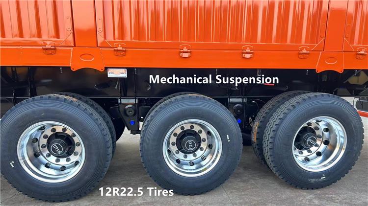 4 Axle Cargo High Side Trailer for Sale Price