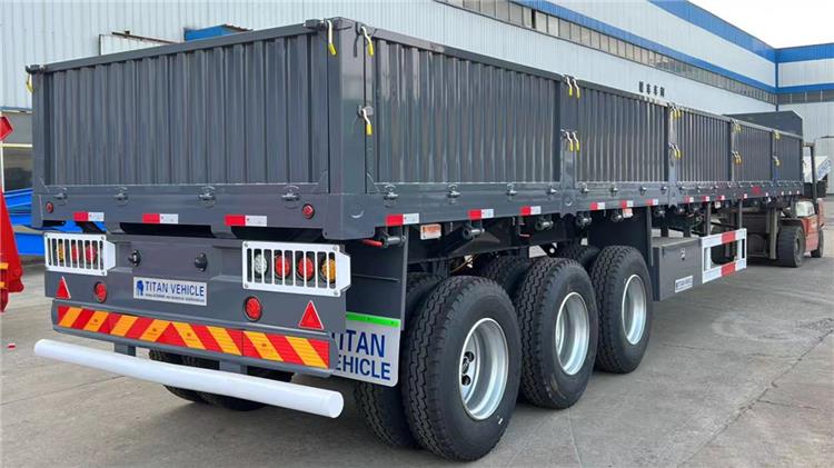 Tri Axle Trailer with Drop Sides for Sale In Angola