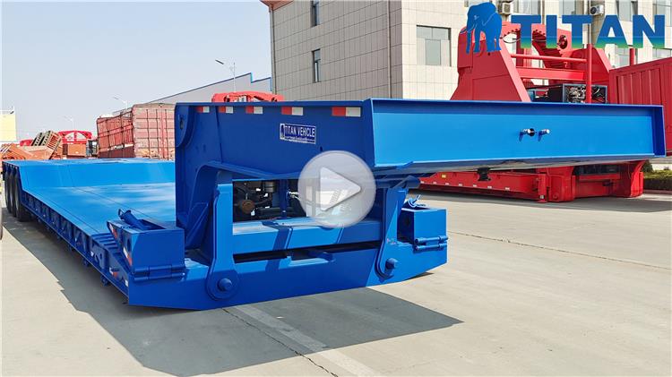 3 Line 6 Axle Detachable Gooseneck Lowboy Trailer for Sale In Panama