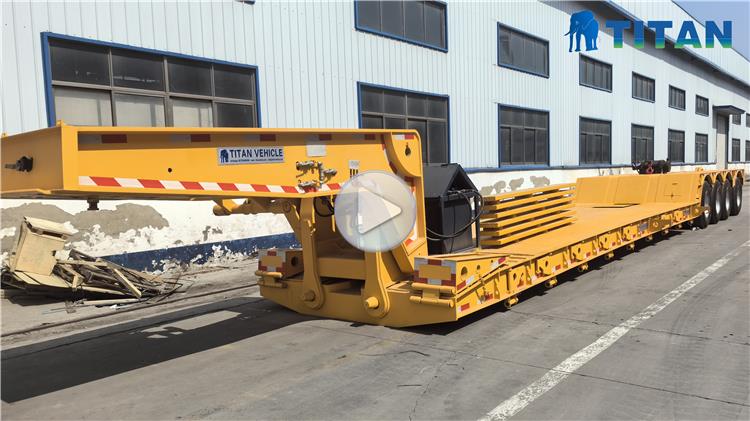 4 Axle Detachable Gooseneck Trailer for Sale In Barbados