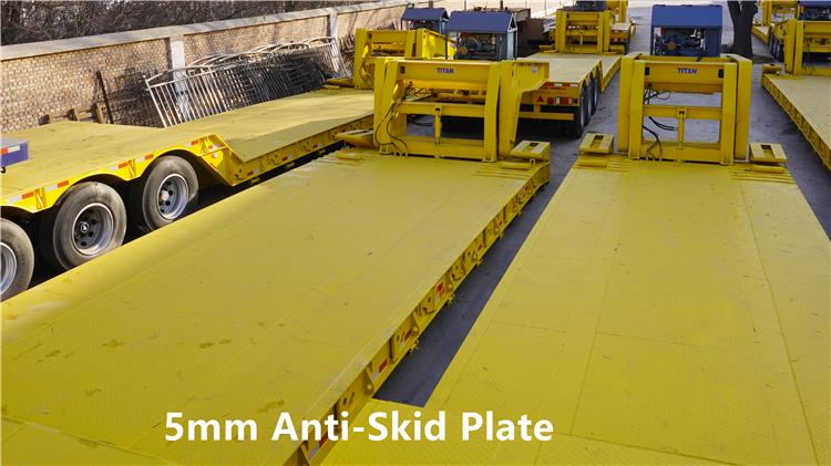 Tri Axle 80 Ton Lowboy Gooseneck Trailer for Sale Near Me