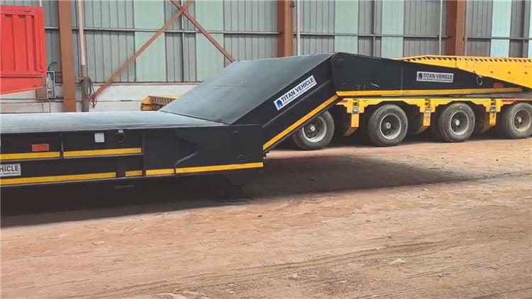 4 Axle Folding Neck Trailer for Sale In Nigeria