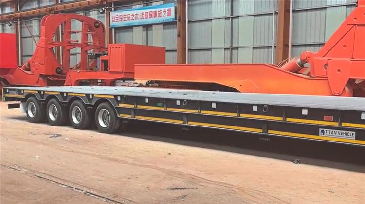4 Axle Folding Neck Trailer for Sale In Nigeria