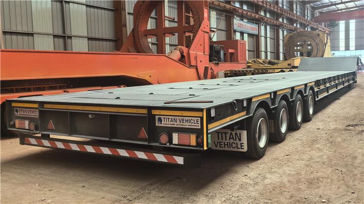 4 Axle Folding Neck Trailer for Sale In Nigeria