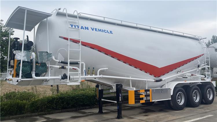 30CBM Dry Bulk Tanker Trailer for Sale Manufactures in Tanzania