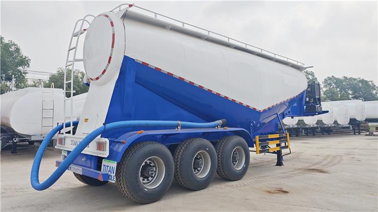 45CBM Bulk Cement Transport Trailer for Sale In Zambia