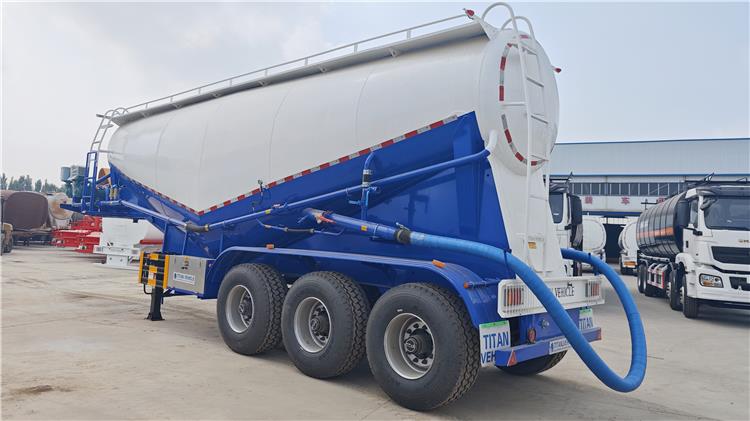 45CBM Bulk Cement Transport Trailer for Sale In Zambia