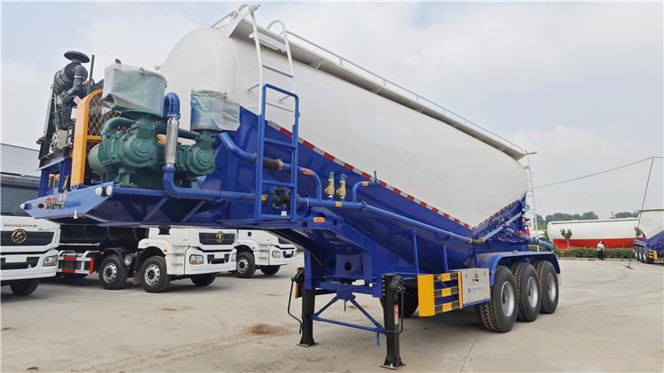 45CBM Bulk Cement Transport Trailer for Sale In Zambia