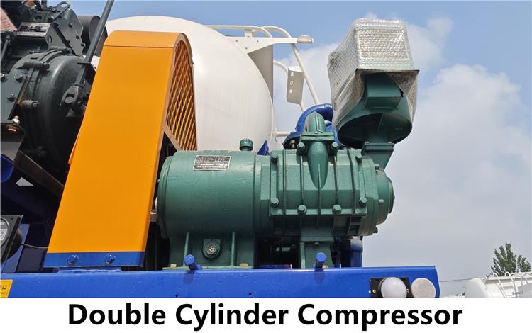 45CBM Bulk Cement Transport Trailer for Sale In Zambia