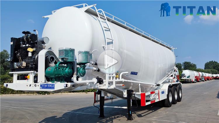 52 CBM Cement Bulker Trailer Price for Sale In Dominican