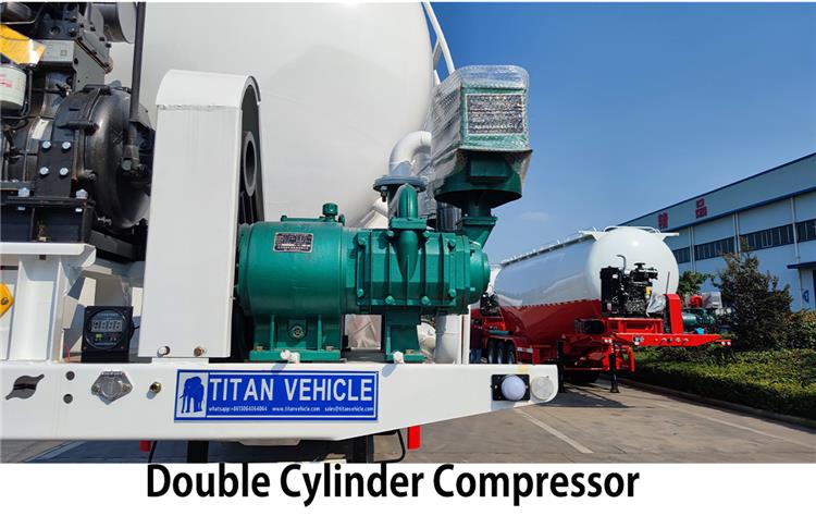52 CBM Cement Bulker Trailer Price for Sale In Dominican