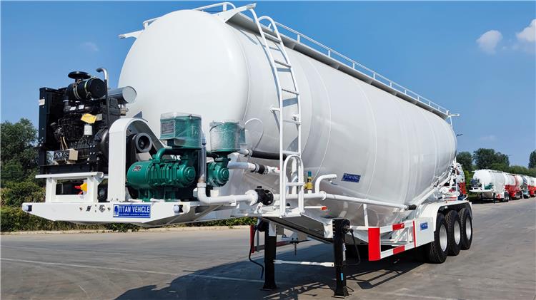 52 CBM Cement Bulker Trailer Price for Sale In Dominican