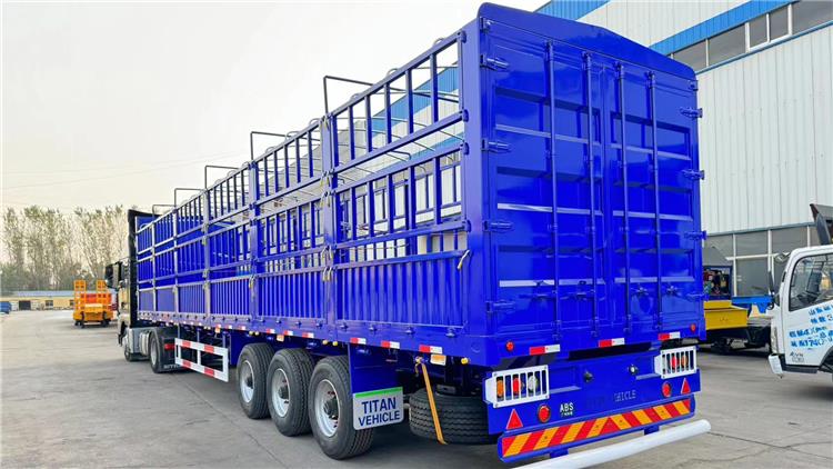 80 Ton Livestock Animal Transport Trailer for Sale In Djibouti