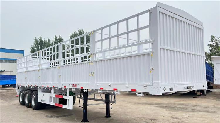 Tri Axle Stake Semi trailer for Sale In Ghana