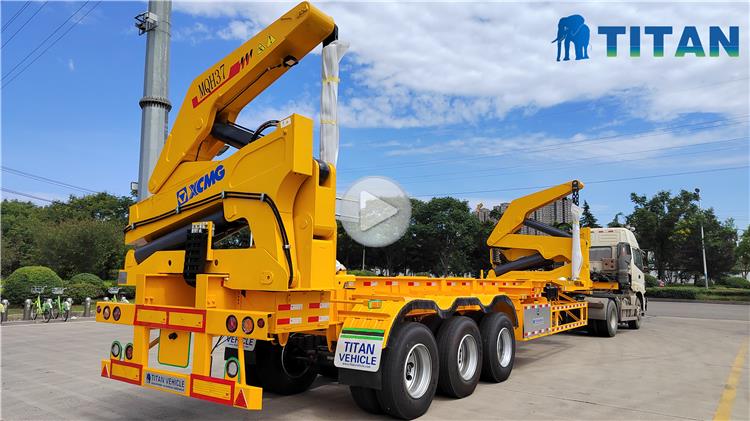 40ft Container Side Loader Trailer Price for Sale In Papua New Guinea
