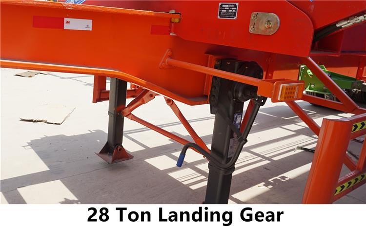 37 Ton Container Side Lifter Trailer for Sale in Tanzania