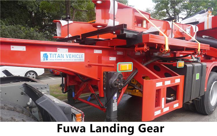 20ft Sidelifter Container Trailer for Sale in East Timor