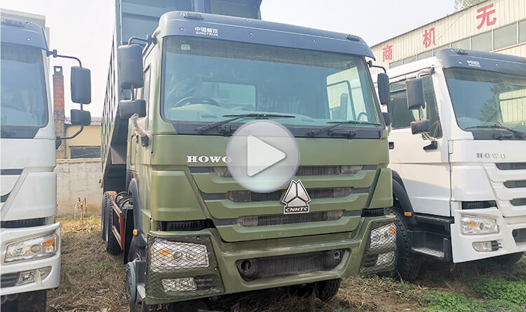 Used Howo Dump Truck for Sale in China