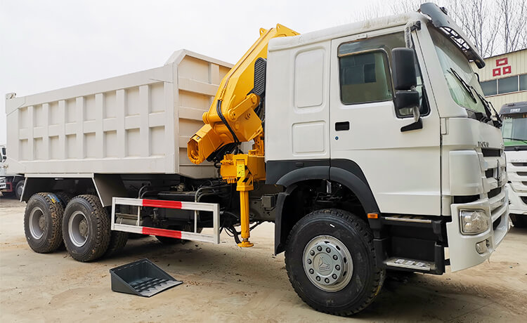 Dump Truck with Crane for Sale | Second Hand Tipper Trucks for Sale