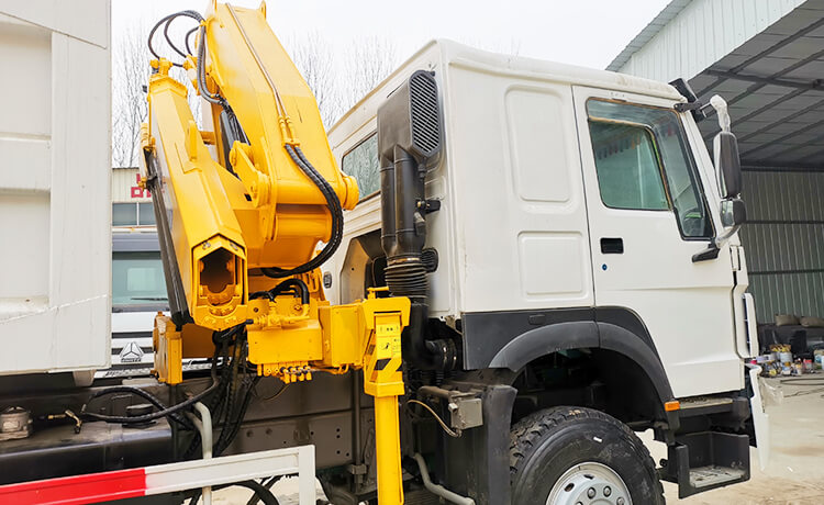 Dump Truck with Crane for Sale | Second Hand Tipper Trucks for Sale