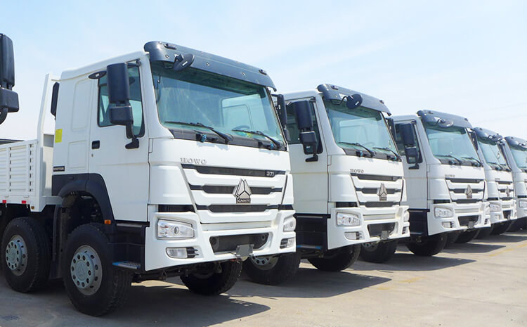 Used Howo Dropside Truck for Sale