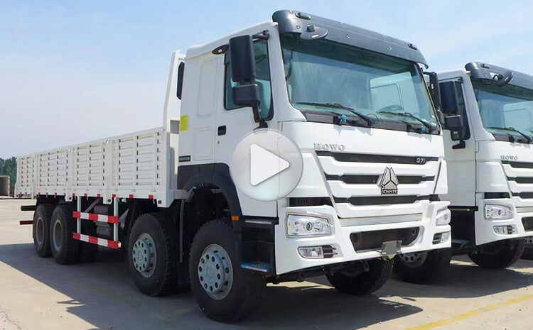Used Howo Dropside Truck for Sale