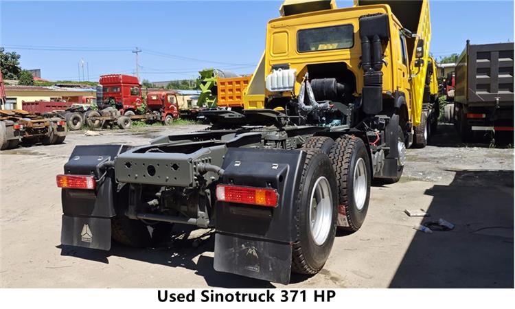 LHD Used Howo 10 Wheeler Truck Head for Sale In Congo