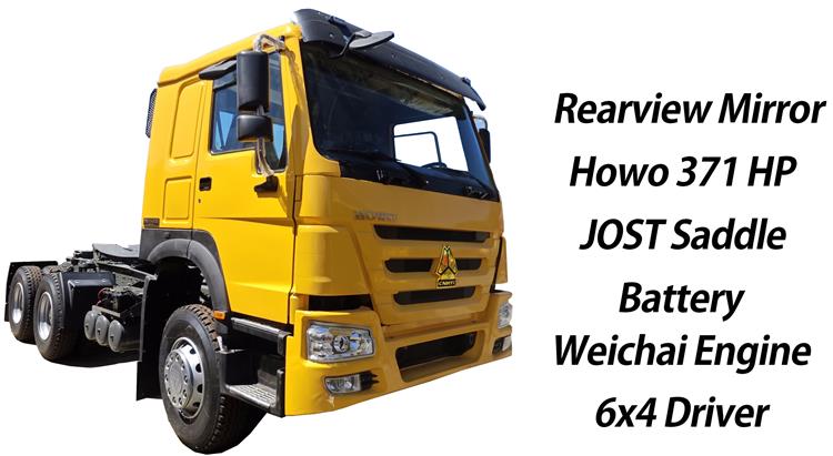 LHD Used Howo 10 Wheeler Truck Head for Sale In Congo