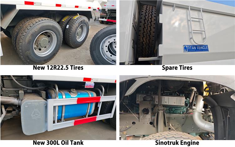 Used Howo U Shape 10 Wheeler Dump Truck for Sale In Kenya
