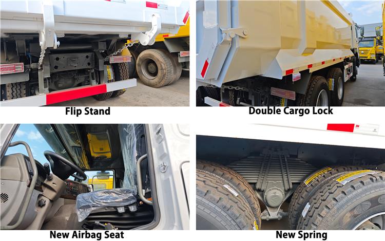 Used Howo U Shape 10 Wheeler Dump Truck for Sale In Kenya