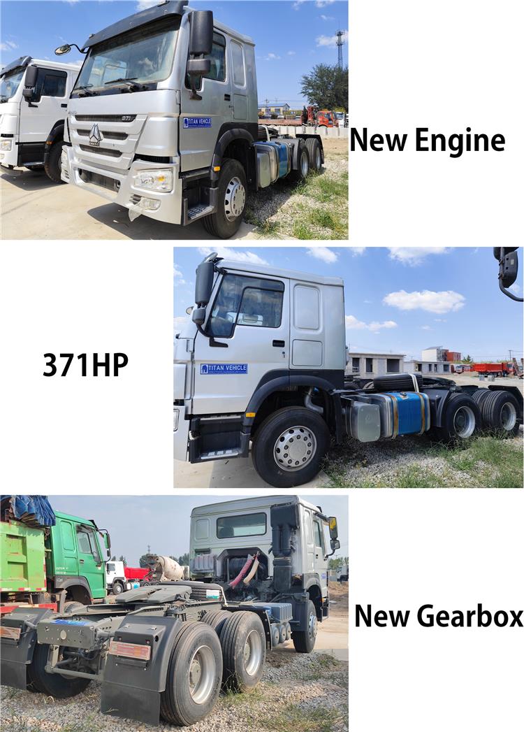 Used Sinotruk - Used ZZ4257S3241W Howo Tractor Truck for Sale In Congo