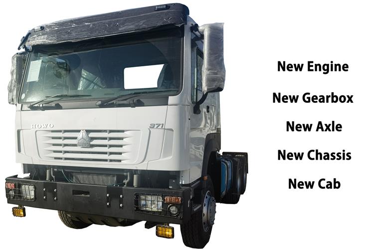 Used Howo CNG Truck Tractor Head 371 for Sale In Guyana
