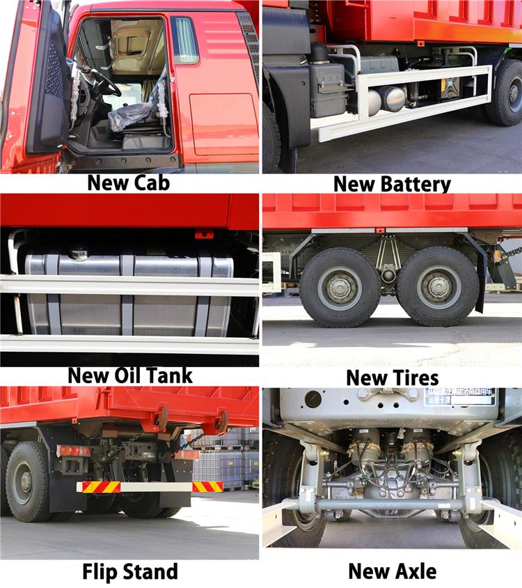 Used Sinotruk Sitrak Dump Truck 6x4 for Sale In Tanzania