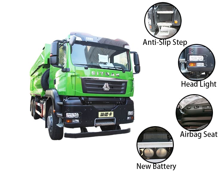 Used Sitrak Howo C7H 440/540 Dump Truck for Sale in Cameroon