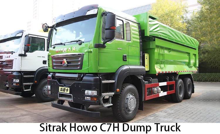 Used Sitrak Howo C7H 440/540 Dump Truck for Sale in Cameroon