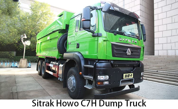 Used Sitrak Howo C7H 440/540 Dump Truck for Sale in Cameroon