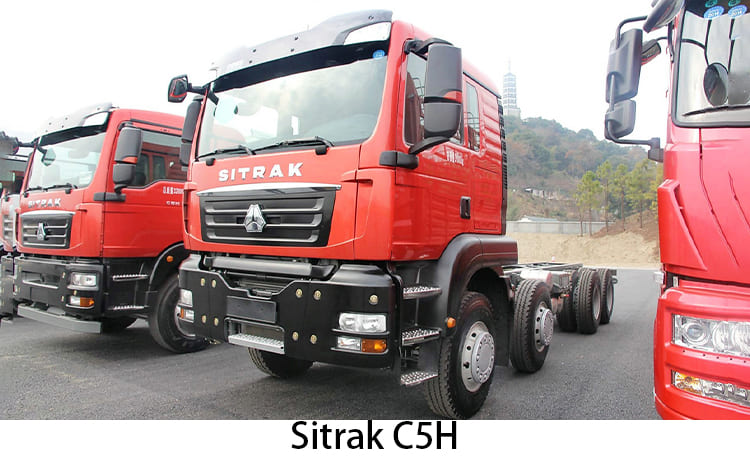 Used Sitrak Man C5H/C7H/C9H/G7 Tractor Truck for Sale in Rwanda