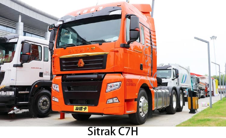 Used Sitrak Man C5H/C7H/C9H/G7 Tractor Truck for Sale in Rwanda