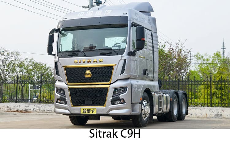 Used Sitrak Man C5H/C7H/C9H/G7 Tractor Truck for Sale in Rwanda