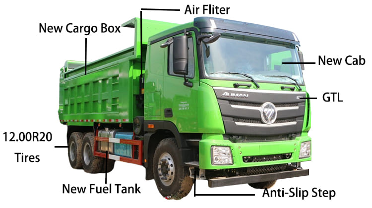 Foton Auman GTL | Foton 10 Wheeler Dump Truck for Sale in Jamaica
