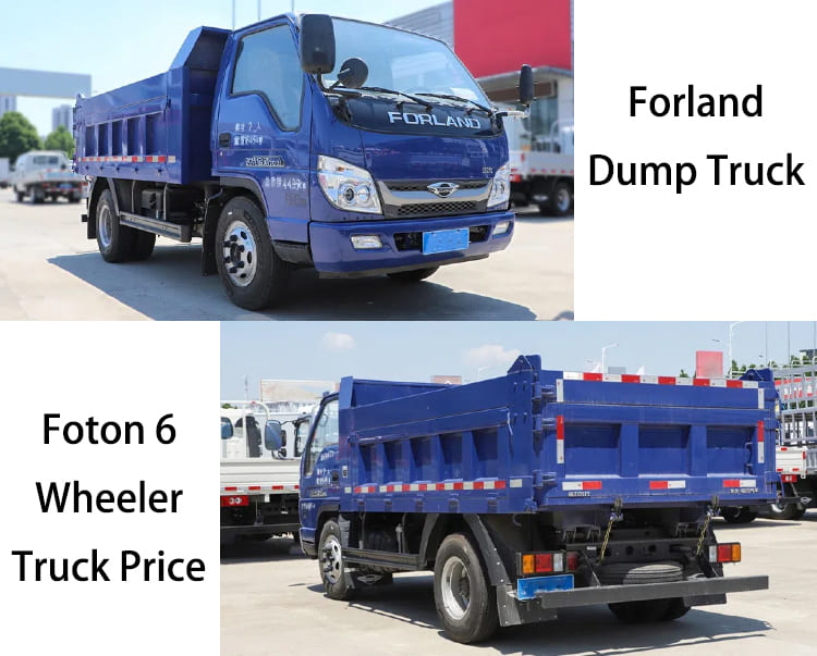 Forland Dump Truck | Foton 6 Wheeler Truck Price for Sale in Jamaica