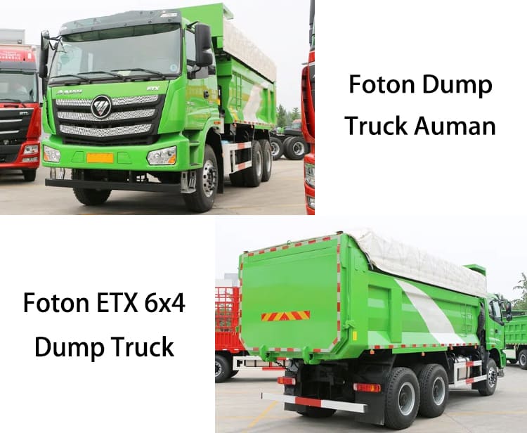 Foton Dump Truck Price | Foton ETX 6x4 Dump Truck Auman for Sale in Jamaica