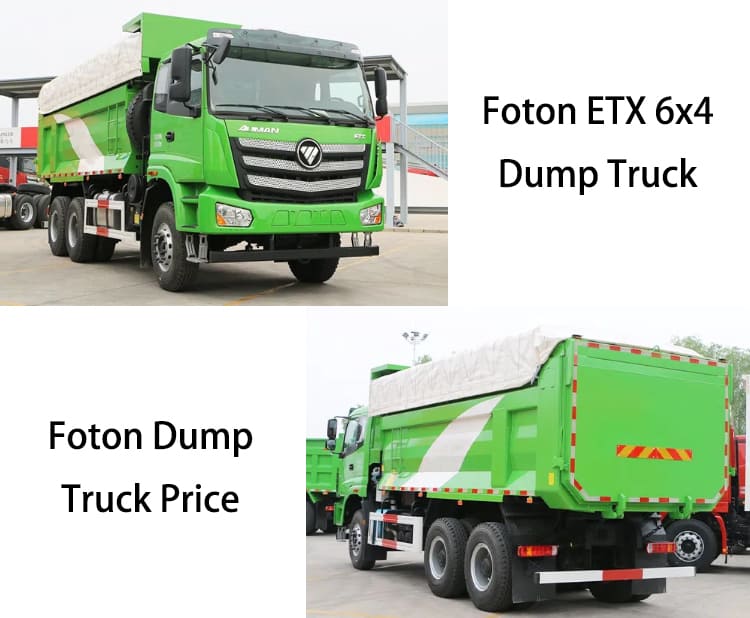 Foton Dump Truck Price | Foton ETX 6x4 Dump Truck Auman for Sale in Jamaica