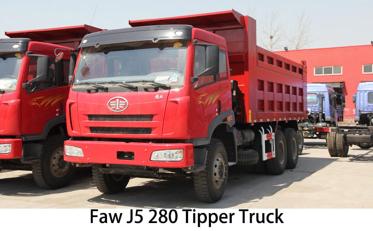 Faw J5 280 | Faw J5P Truck | Faw Tipper for Sale in Guyana