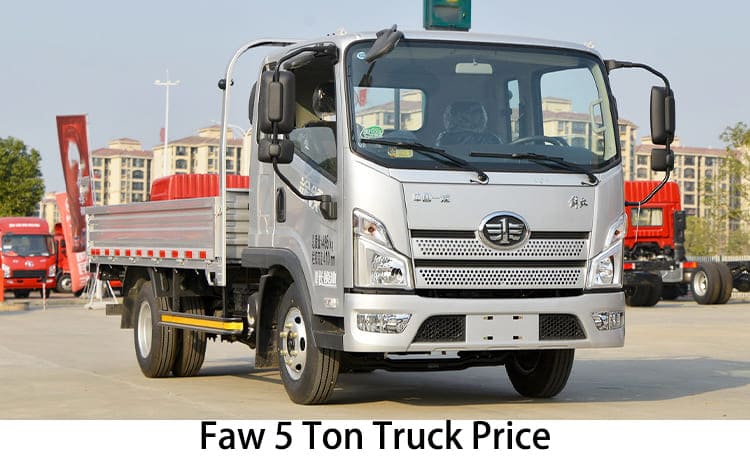 Faw 8.140 FL Price | Faw 5 Ton Truck Price for Sale in Guyana